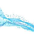 Water background vector image