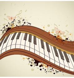 Piano vector image