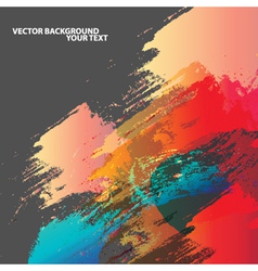 Abstract Paint Background vector image