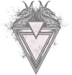Griffin vector image