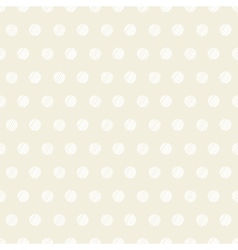 Vintage polka dots set of four seamless patterns vector image