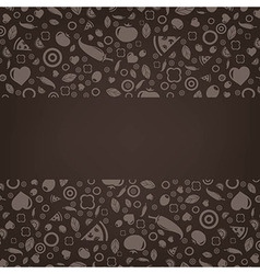 Restaurant Menu Design Card vector image