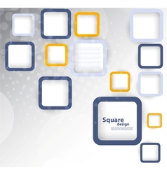 Background with squares vector image