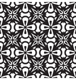 Black and white pattern vector image