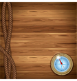 Wooden background vector image