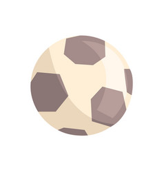 Soccer ball or football ball cartoon Soccer ball or football ball cartoon vector image