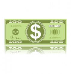 Dollar vector image