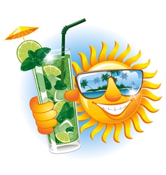 Sun vector image