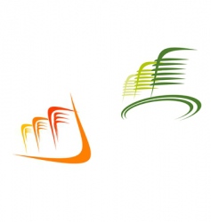Real estate symbols vector image