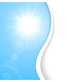 Sunny background vector image