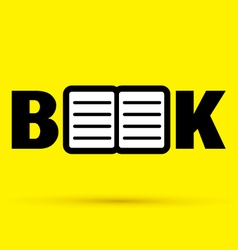 Book vector image