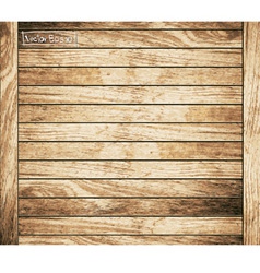 Wood plank brown texture background vector image