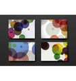 Set of modern design banner template in abstract Set of modern design banner template in abstract vector image