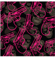 Pistol pattern vector image