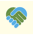 Handshake vector image