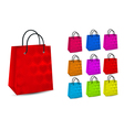 Shopping bags vector image