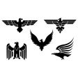 Eagle symbols vector image