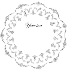Victorian frame Victorian frame vector image