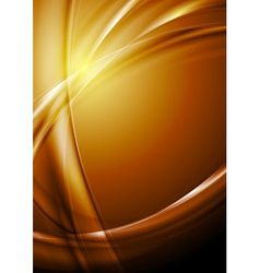 Abstract wavy background vector image