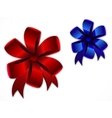 Ribbon bows vector image