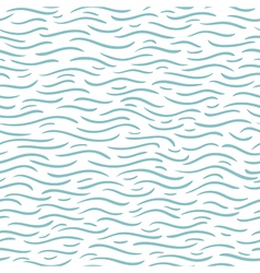 Blue wave pattern vector image