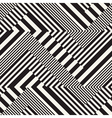 Stripes chevron vector image