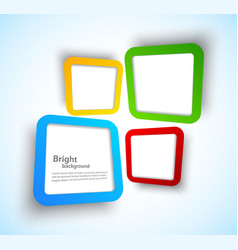 Background with squares vector image