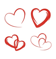 Heart vector image