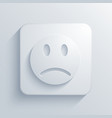 Light square icon Eps10 vector image