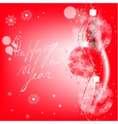 Decorative card vector image