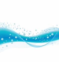 Water background vector image
