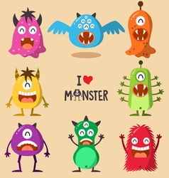 Monster vector image
