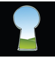 Keyhole vector image