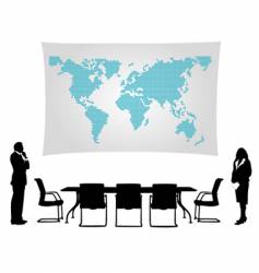 Business meeting vector image