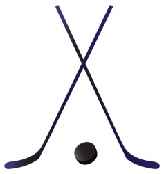 Hockey vector image