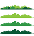 Cityscape wide vector image