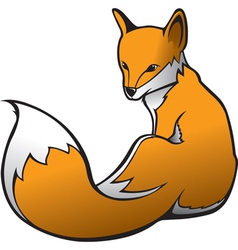 Fox 1 vector image