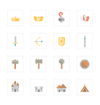 Icon Throne Icon Throne vector image