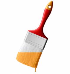 Brush vector image