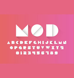 Censored style font design alphabet letters Vector Image