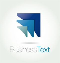 Blue Arrows vector image