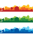 Cityscapes short vector image