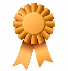Award ribbon vector image