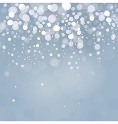 Lights on blue background vector image