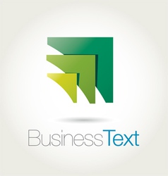 Green Arrows vector image