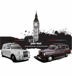 London taxicab London taxicab vector image