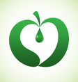 Natural product icon vector image