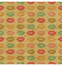 Retro seamless pattern vector image