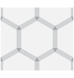 Hexagonal abstract texture as background vector image