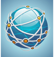 Network icon vector image